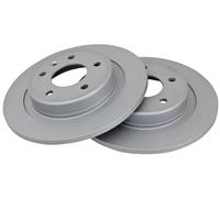 2x Brake disc solid 18628 A.B.S. for OPEL INSIGNIA B Grand Sport