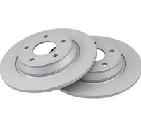 2x Brake disc solid 18739 A.B.S. for FORD FOCUS IV FOCUS IV Turnier