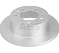 2x Brake disc solid 18749 A.B.S. for HYUNDAI H350 Bus H350 Van