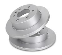 2x Brake disc solid 18773 A.B.S. for MERCEDES-BENZ SPRINTER 3-t Tourer Bus