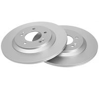 2x Brake disc solid 18788 A.B.S. for HYUNDAI i30 i30 FASTBACK