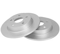 2x Brake disc solid 18791 A.B.S. for TOYOTA SUZUKI