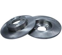 2x Brake disc solid 19-1224 MAXGEAR for MERCEDES-BENZ A-CLASS