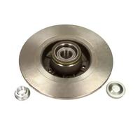 2x Brake disc solid 19-1904 MAXGEAR for RENAULT LAGUNA II LAGUNA II Sport Tourer