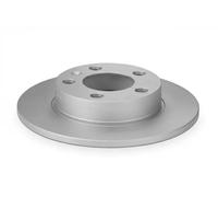 2x Brake disc solid 23-0366C METELLI for SEAT AUDI SKODA VW