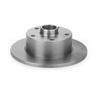2x Brake disc solid 23-0394 METELLI for AUDI A4 B5 A4 B5 Avant