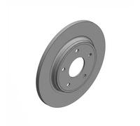 2x Brake disc solid 230.2311.20 ZIMMERMANN for DODGE FIAT VW CHRYSLER