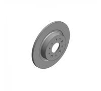2x Brake disc solid 230.2381.20 ZIMMERMANN for FIAT 500L TIPO Saloon TIPO Estate