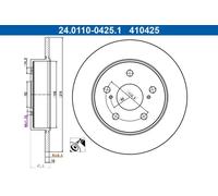 ATE 24.0110-0425.1 Brake disc