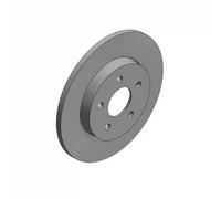2x Brake disc solid 250.1345.20 ZIMMERMANN for FORD JAGUAR