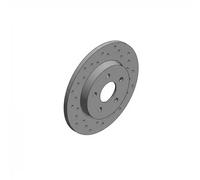 2x Brake disc solid 250.1345.52 ZIMMERMANN for FORD JAGUAR