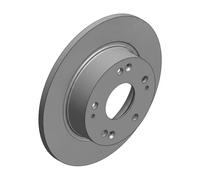 2x Brake disc solid 280.3169.20 ZIMMERMANN for HONDA ACCORD VII