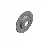 2x Brake disc solid 280.3193.20 ZIMMERMANN for HONDA HR-V