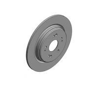 2x Brake disc solid 280.3196.20 ZIMMERMANN for HONDA CR-V V