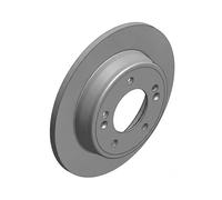 2x Brake disc solid 285.3528.20 ZIMMERMANN for HYUNDAI KIA