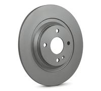 2x Brake disc solid 370.3086.20 ZIMMERMANN for MAZDA MX-5 Mk II