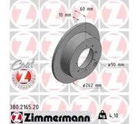 ZIMMERMANN 380.2165.20 Brake disc