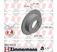ZIMMERMANN 380.2165.20 Brake disc