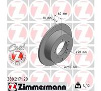 ZIMMERMANN 380.2171.20 Brake disc