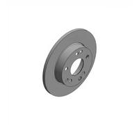 2x Brake disc solid 400.1402.20 ZIMMERMANN for MERCEDES-BENZ 190