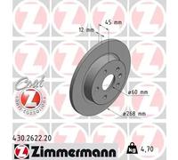 ZIMMERMANN 430.2622.20 Brake disc