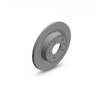 2x Brake disc solid 430.2624.20 ZIMMERMANN for OPEL CHEVROLET