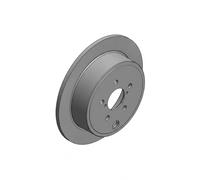 2x Brake disc solid 530.2465.20 ZIMMERMANN for SUBARU TOYOTA