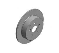 2x Brake disc solid 590.2585.20 ZIMMERMANN for TOYOTA AVENSIS Estate AVENSIS