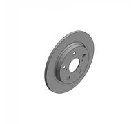 2x Brake disc solid 590.2804.20 ZIMMERMANN for TOYOTA AURIS COROLLA Saloon