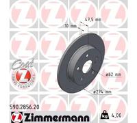 ZIMMERMANN 590.2856.20 Brake disc