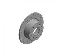 2x Brake disc solid 600.3258.52 ZIMMERMANN for SKODA OCTAVIA III