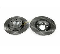 2x Brake disc solid 6040270 KRAFT AUTOMOTIVE for AUDI A4 B5 A4 B5 Avant