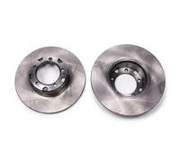2x Brake disc solid 6041020 KRAFT AUTOMOTIVE for MERCEDES-BENZ T1 Van T1 Bus