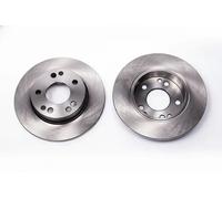 2x Brake disc solid 6041050 KRAFT AUTOMOTIVE for MERCEDES-BENZ 190