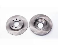 2x Brake disc solid 6045040 KRAFT AUTOMOTIVE for RENAULT SUPER 5 TWINGO I