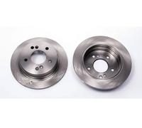 2x Brake disc solid 6051020 KRAFT AUTOMOTIVE for MERCEDES-BENZ 190 124 Saloon