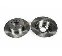 2x Brake disc solid 6051550 KRAFT AUTOMOTIVE for SAAB OPEL