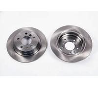 2x Brake disc solid 6052510 KRAFT AUTOMOTIVE for BMW 5 5 Touring
