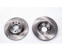 2x Brake disc solid 6053010 KRAFT AUTOMOTIVE for ALFA ROMEO LANCIA FIAT