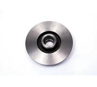2x Brake disc solid 6055100 KRAFT AUTOMOTIVE for RENAULT LAGUNA II SCÉNIC II