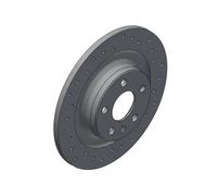 2x Brake disc solid 610.3727.52 ZIMMERMANN for VOLVO V90 II Estate S90 II V60 II