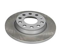 2x Brake disc solid 610907C JAPKO for AUDI SEAT