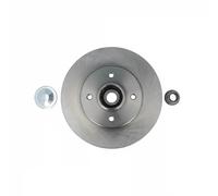 2x Brake disc solid 702352BS1U OPTIMAL for RENAULT 19 19 Chamade 19 Mk II