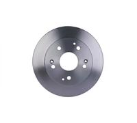 2x Brake disc solid 8DD 355 110-311 HELLA for HONDA CIVIC VII Hatchback