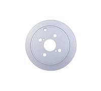 2x Brake disc solid 8DD 355 110-471 HELLA for TOYOTA COROLLA COROLLA Estate