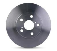 2x Brake disc solid 8DD 355 110-911 HELLA for MAZDA 5 3 3 Saloon