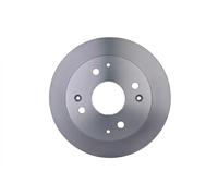 2x Brake disc solid 8DD 355 112-011 HELLA for HONDA ACCORD VI