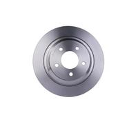 2x Brake disc solid 8DD 355 112-901 HELLA for MAZDA 5