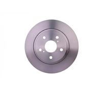 2x Brake disc solid 8DD 355 116-121 HELLA for TOYOTA AVENSIS Saloon
