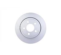 2x Brake disc solid 8DD 355 117-411 HELLA for CHRYSLER DODGE